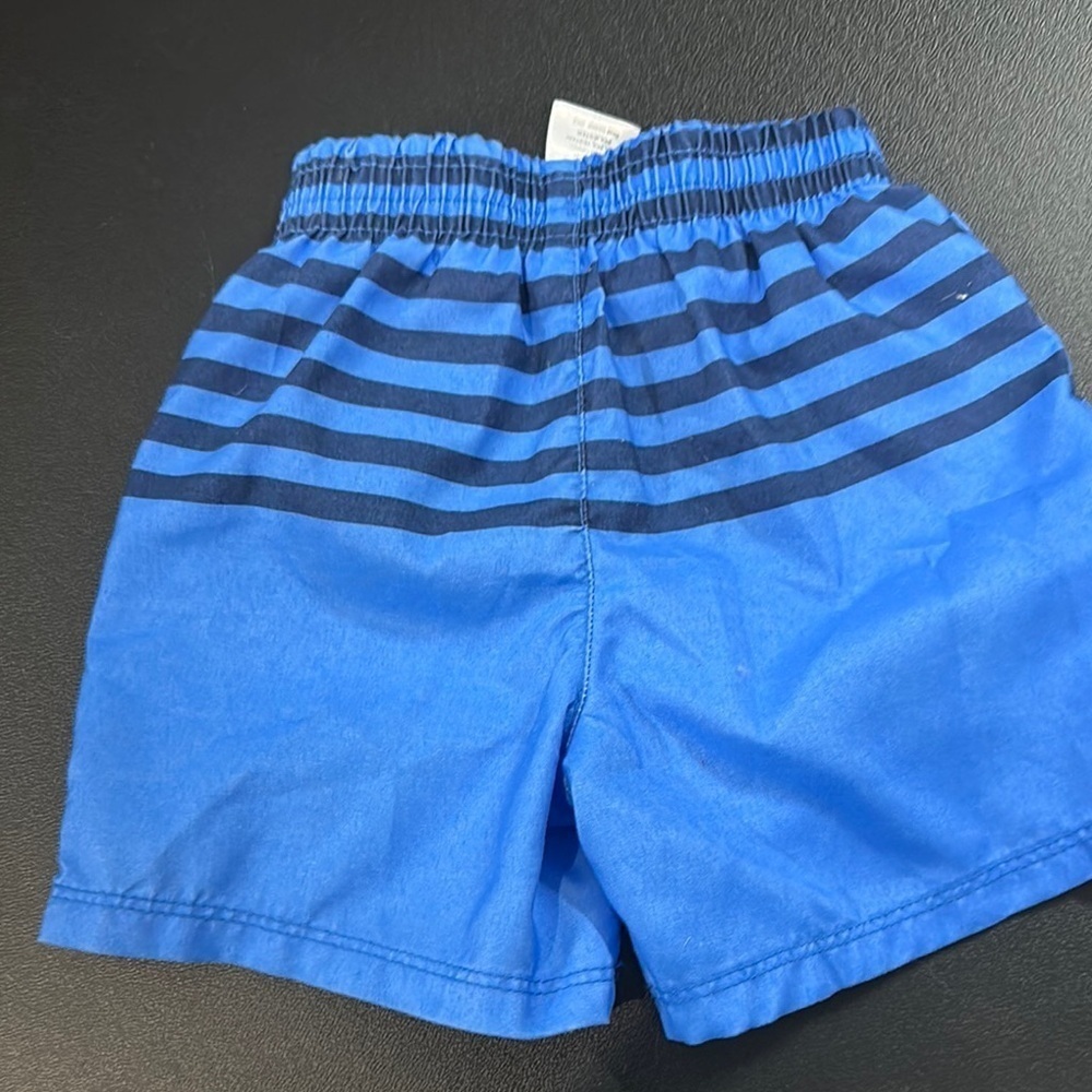 Wonder Nation Blue Kids Shorts with Crab and Shark - Picture 3 of 3